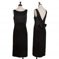  MaxMara Switching Sleevelss Dress Black 40