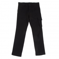  Y's Wool Cargo Pants (Trousers) Black 1