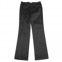  ISSEY MIYAKE FETE Nylon Cotton Pants (Trousers) Black 2