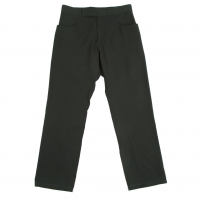  Yohji Yamamoto NOIR Wool Pants (Trousers) Forest green 1