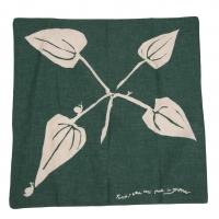  45R Snail Dyed Handkerchief Green 
