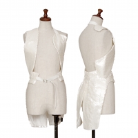  COMME des GARCONS Sequins Vest (Waistcoat) White S