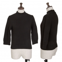  robe de chambre COMME des GARCONS Cashmere Knit Sweater (Jumper) Black S-M
