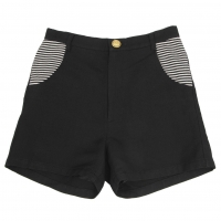  sunaokuwahara Stripe Switching Shorts Black S