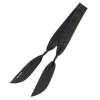  ISSEY MIYAKE Studs Leather Tie Belt Black 