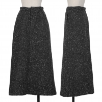  COMME des GARCONS FRANCE Tweed A-line Skirt Grey S