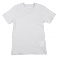  COMME des GARCONS Glitter T Shirt White XS-S