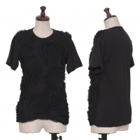  COMME des GARCONS Lace Decoration T Shirt Black XS-S