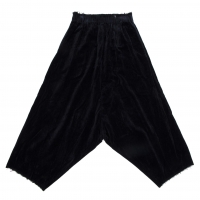  COMME des GARCONS Dyed Pile Dropped Crotch Pants (Trousers) Navy S