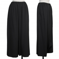  COMME des GARCONS Wool Gabardine Dropped Crotch Pants (Trousers) Black S
