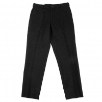  COMME des GARCONS HOMME Lame Wool Pants (Trousers) Black M