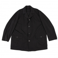  Y's for men Wool Pocket Design Jacket Black M-L