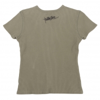  GAULTIER JEAN'S Back Logo Embroidery T-Shirt Green S