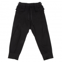  s'yte Pocket Design Cotton Jersey Pants (Trousers) Black M