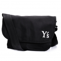  Y's×NEW ERA Logo Embroidery Messenger Bag Black 