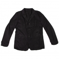  COMME des GARCONS HOMME Dyed Cotton Reversible Jacket Black M