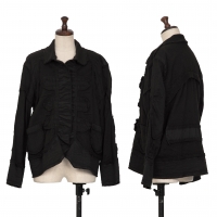  ISSEY MIYAKE Patchwork Jacket Black 2