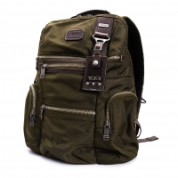  TUMI Pocket Design Backpack Khaki-green 