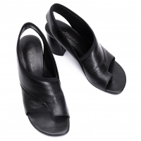  3.1 Phillip Lim Leather Heel Sandal Black 38