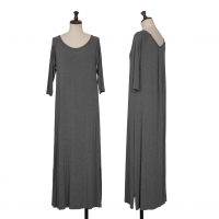  RISMAT by Y's Rayon Stretch Dress Grey 2