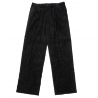  ISSEY MIYAKE MEN Dyed Corduroy Pants (Trousers) Black XXL