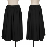  BLACK COMME des GARCONS Wool Toro Flare Skirt Black S