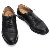  ISSEY MIYAKE MEN Leather Plain Toe Shoes Black US About 7 1/2