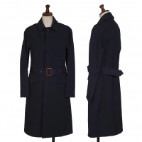  Ralph Lauren Wool Nylon Belted Coat Navy 7