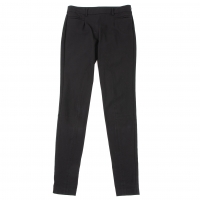  Theory Cotton Nylon Stretch Skinny Pants (Trousers) Black 0