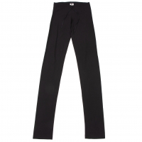  ANN DEMEULEMEESTER Stretch Wool Leggings (Trousers) Black S