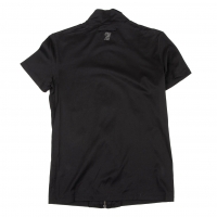  Jean-Paul GAULTIER Back Dragon Short Sleeve Zip Shirt Black 48