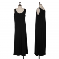  Yohji Yamamoto FEMME Wool Sleeveless Dress Black S