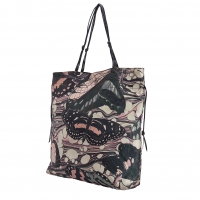  Jean-Paul GAULTIER Butterfly Printed Tote Bag Multi-Color 