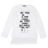  CDG×MEDICOM TOY Bearbrick Print T Shirt White S
