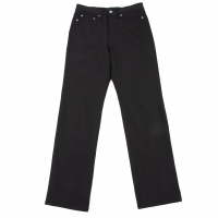  MARITHE + FRANCOIS GIRBAUD Stretch Straight Pants (Trousers) Black S
