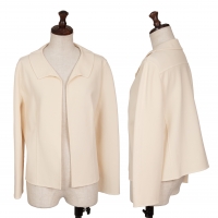  VALENTINO BOUTIQUE Buttonless Jacket Beige 8