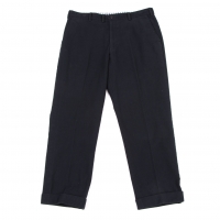  Papas Cotton Stretch Brushed Pants (Trousers) Navy 52LL