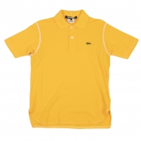  JUNYA WATANABE MAN COMME des GARCONS×LACOSTE Dyed Pique Polo Shirt Yellow S