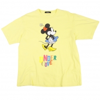  UNDERCOVER Minnie Mouse Printed T Shirt Yellow 3