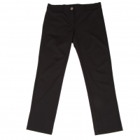  Max Mara WEEKEND Rayon Stretch Pants (Trousers) Black L