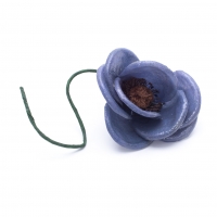  Unbranded Flower Brooch Blue 
