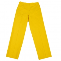  GIVENCHY Cotton Pants (Trousers) Yellow 38