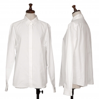  BURBERRY LONDON One Point Embroirery Cotton Shirt White 40
