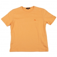  BURBERRY LONDON One Point Embroidery T Shirt Orange 38