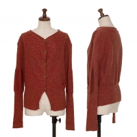  Vivienne Westwood Red Label Long Sleeve Wool Knit Cardigan Brown,Red 2