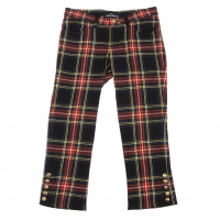  tricot COMME des GARCONS Tartan Check Cropped Pants (Trousers) Red,Black S