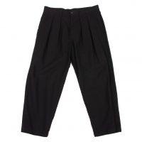  tricot COMME des GARCONS Cotton Wool Gaba Cropped Pants (Trousers) Black S