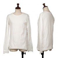  Y's Circle Jacquard T Shirt White 2