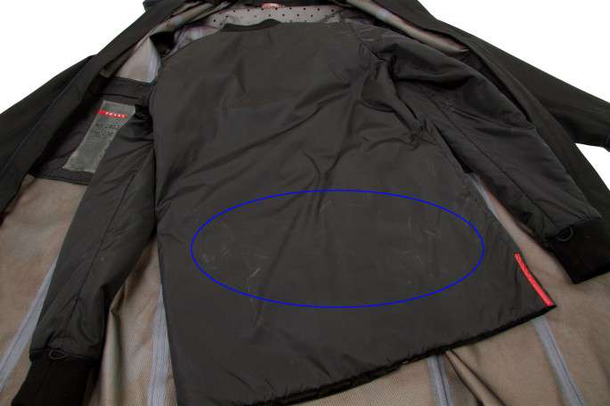 SALE) PRADASPORT Gore-Tex nylon coat Black 40 | PLAYFUL
