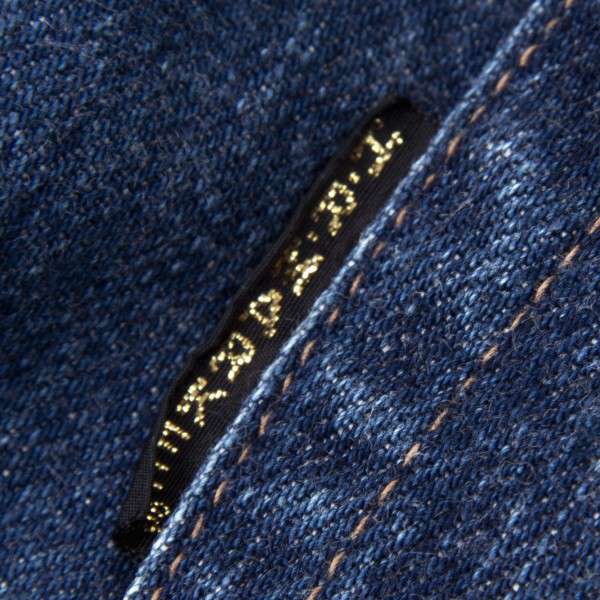 SALE) HOLLYWOOD RANCH MARKET Straight denim pants (Trousers) Blue